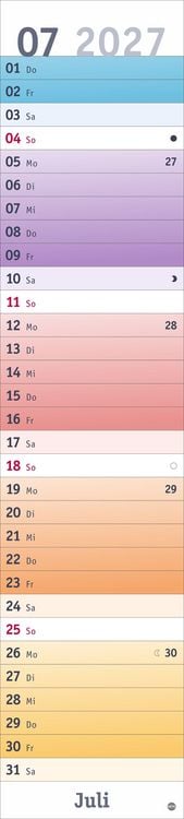 Produktbild: Bunte Wochen Langplaner 2027