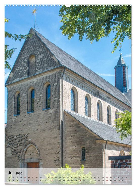 Produktbild: D&uuml;sseldorf - Historisches Kaiserswerth (Wandkalender 2026 DIN A2 hoch), CALVENDO Monatskalender