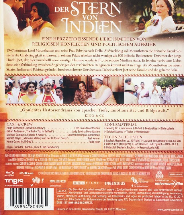 Produktbild: Der Stern von Indien