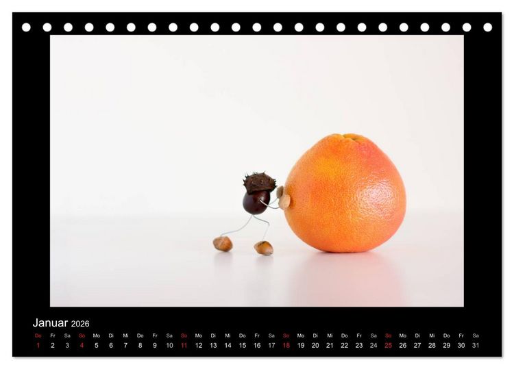 Produktbild: Abenteuer K&uuml;che (Tischkalender 2026 DIN A5 quer), CALVENDO Monatskalender