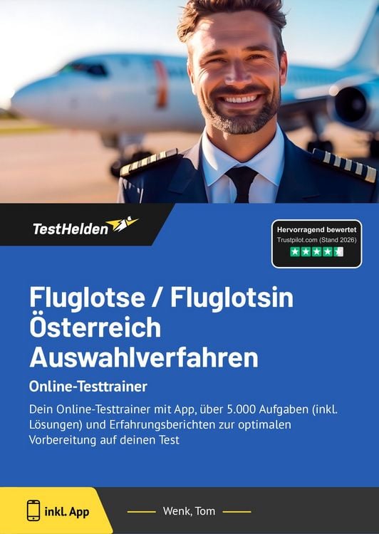 Produktbild: Fluglotse / Fluglotsin &Ouml;sterreich Auswahlverfahren: Online-Testtrainer
