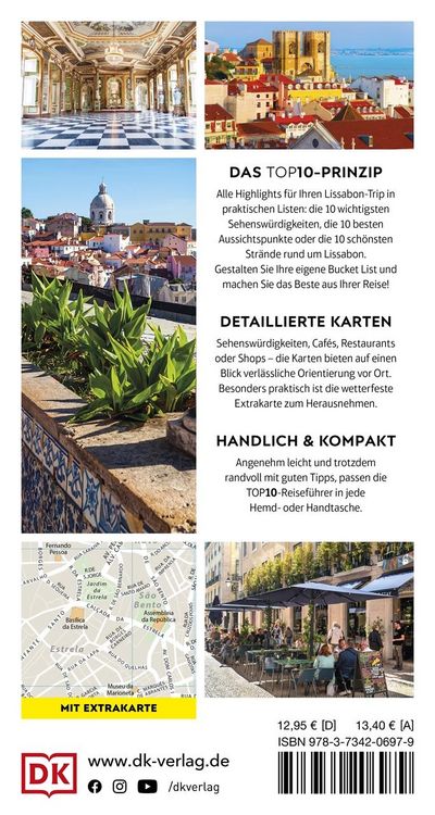 Produktbild: TOP10 Reisef&uuml;hrer Lissabon