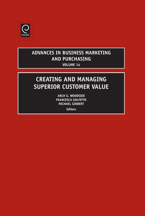 Produktbild: Creating and Managing Superior Customer Value