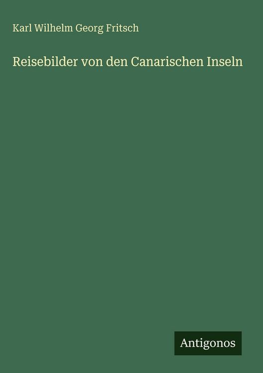 Produktbild: Reisebilder von den Canarischen Inseln