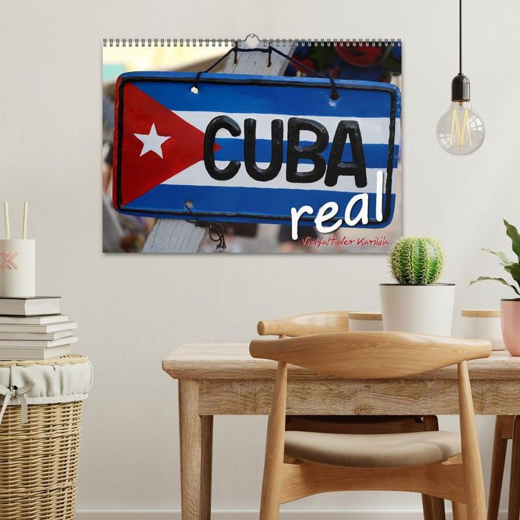 Produktbild: Cuba Real - Vielfalt der Karibik (Wandkalender 2026 DIN A3 quer), CALVENDO Monatskalender