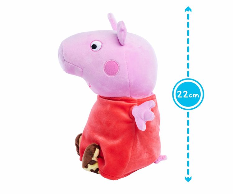 Produktbild: Peppa Pig Pl&uuml;sch Peppa mit Sound, 22cm