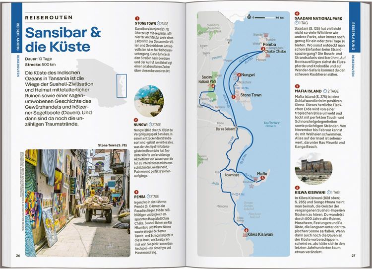 LONELY PLANET Reiseführer Tansania