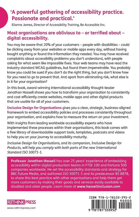Produktbild: Inclusive Design for Organisations