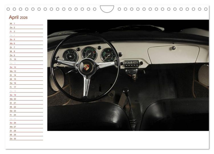 Produktbild: Classic 356 (Wandkalender 2026 DIN A4 quer), CALVENDO Monatskalender