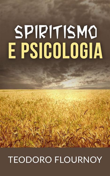 Produktbild: Spiritismo e psicologia