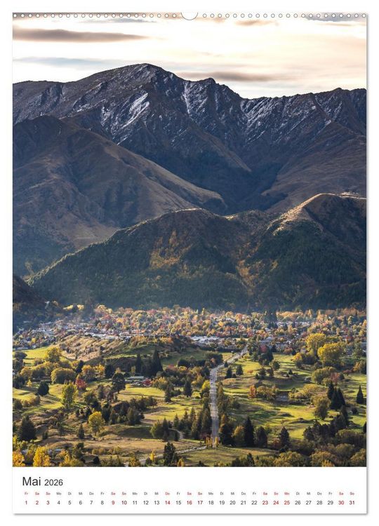 Produktbild: Neuseeland - Das Traumland schlechthin. (Wandkalender 2026 DIN A2 hoch), CALVENDO Monatskalender