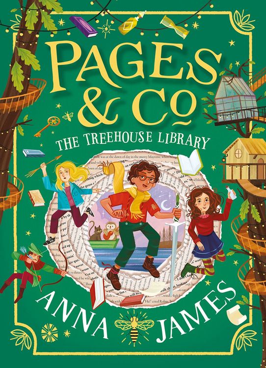 Produktbild: James, A: Pages & Co.: The Treehouse Library
