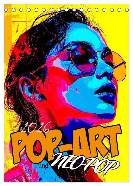Produktbild: Pop-Art und Neo-Pop (Tischkalender 2026 DIN A5 hoch), CALVENDO Monatskalender