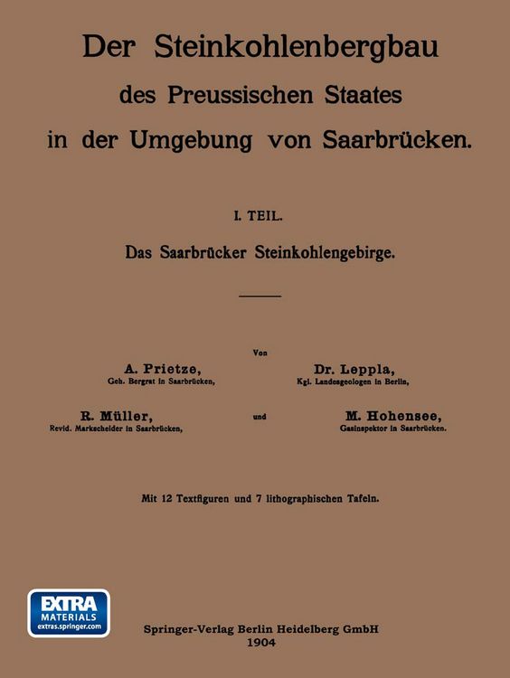 Produktbild: Das Saarbr&uuml;cker Steinkohlengebirge