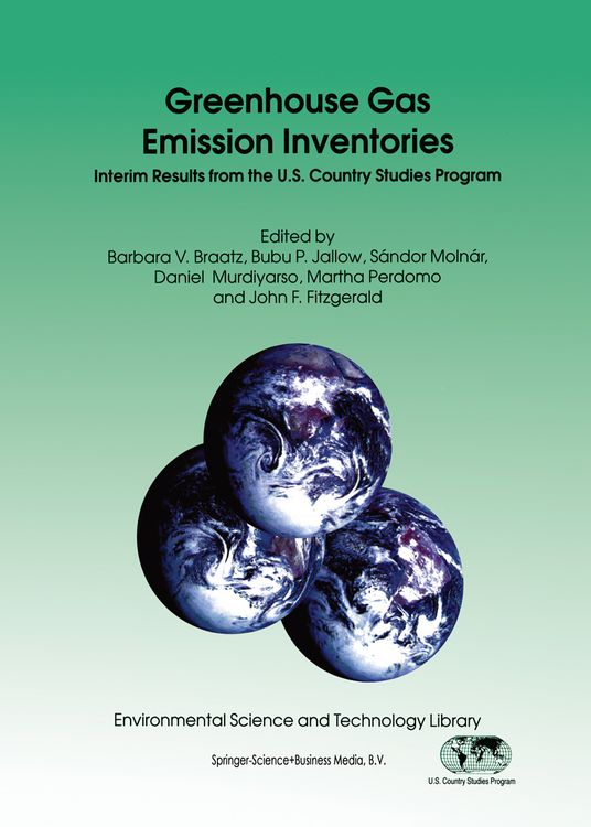Produktbild: Greenhouse Gas Emission Inventories