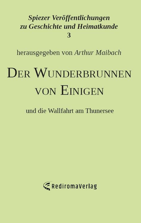 Produktbild: Der Wunderbrunnen von Einigen