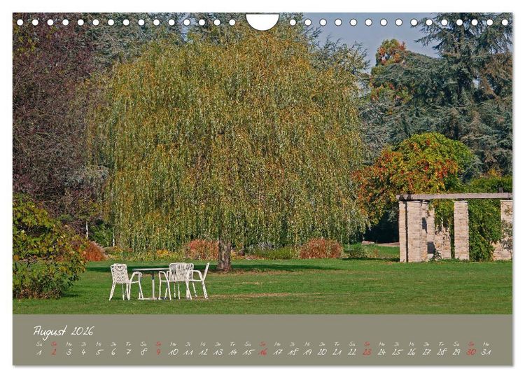 Produktbild: D&uuml;sseldorfer Nordpark (Wandkalender 2026 DIN A4 quer), CALVENDO Monatskalender
