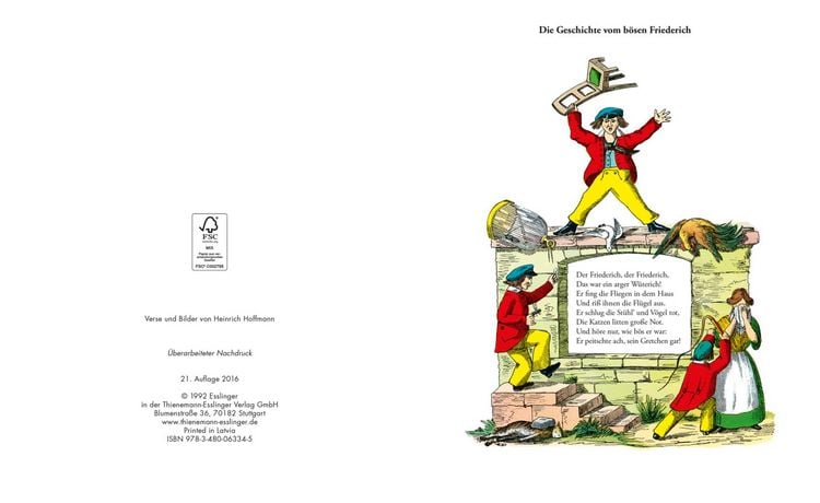 Produktbild: Der Struwwelpeter: Bilderbuch