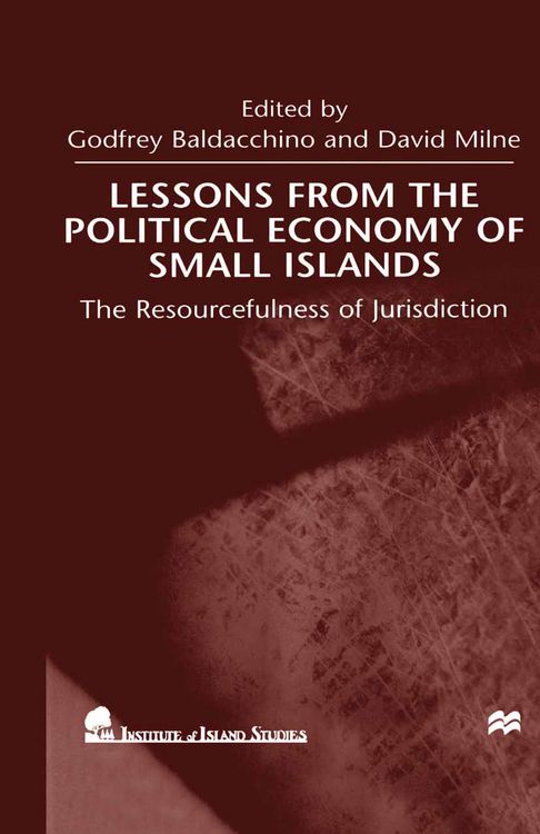 Produktbild: Lessons From the Political Economy of Small Islands