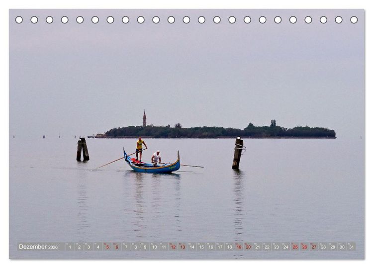 Produktbild: Mein VENEDIG (Tischkalender 2026 DIN A5 quer), CALVENDO Monatskalender