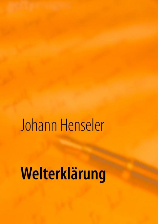 Produktbild: Welterkl&auml;rung