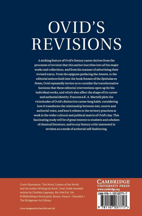 Produktbild: Ovid's Revisions