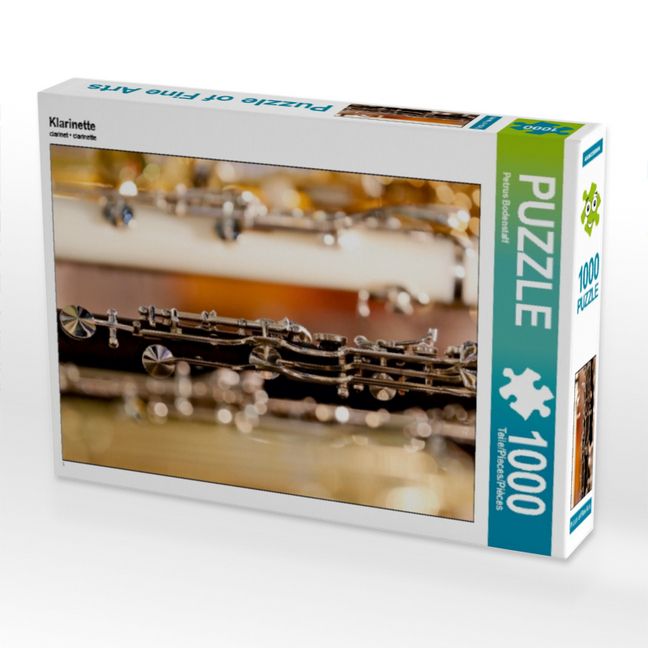 Produktbild: CALVENDO Puzzle Klarinette | 1000 Teile Lege-Gr&ouml;&szlig;e 64x48cm Foto-Puzzle f&uuml;r gl&uuml;ckliche Stunden