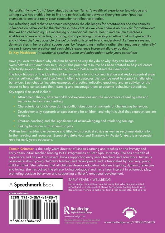 Produktbild: Supporting Behaviour and Emotions in the Early Years