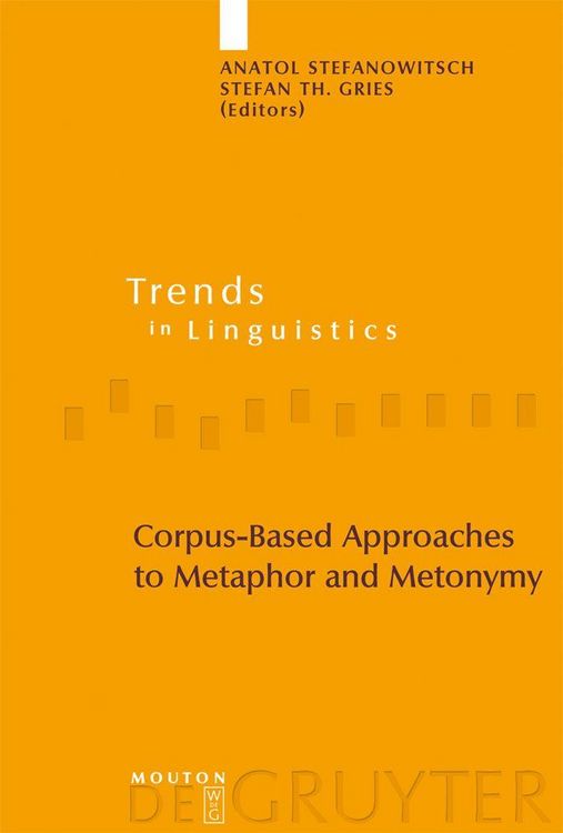 Produktbild: Corpus-Based Approaches to Metaphor and Metonymy