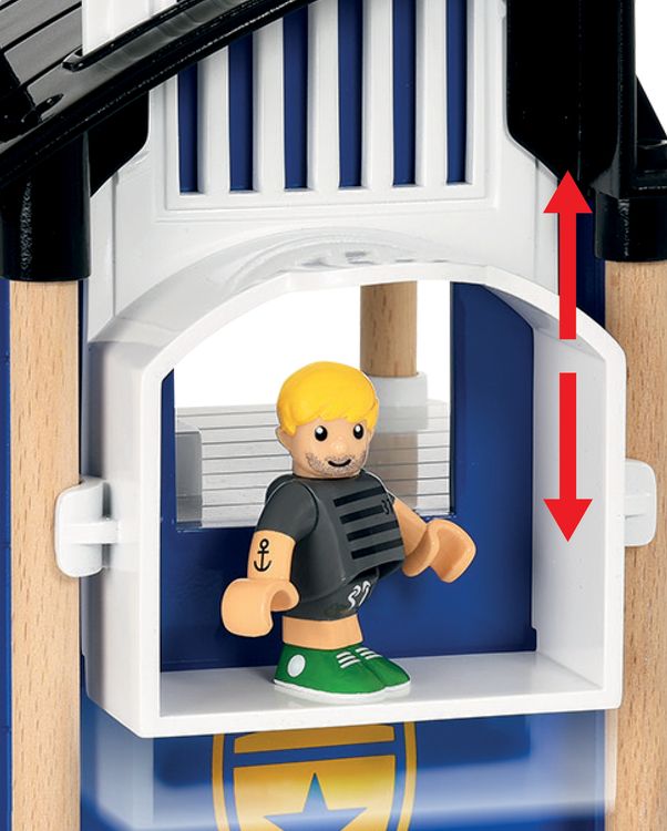 BRIO - Polizeistation mit Einsatzfahrzeug