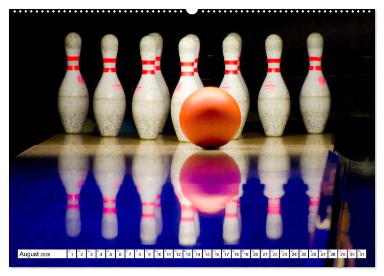 Produktbild: Indoor Aktivit&auml;ten. Billard, Darts und Bowling. Impressionen (Wandkalender 2026 DIN A2 quer), CALVENDO Monatskalender
