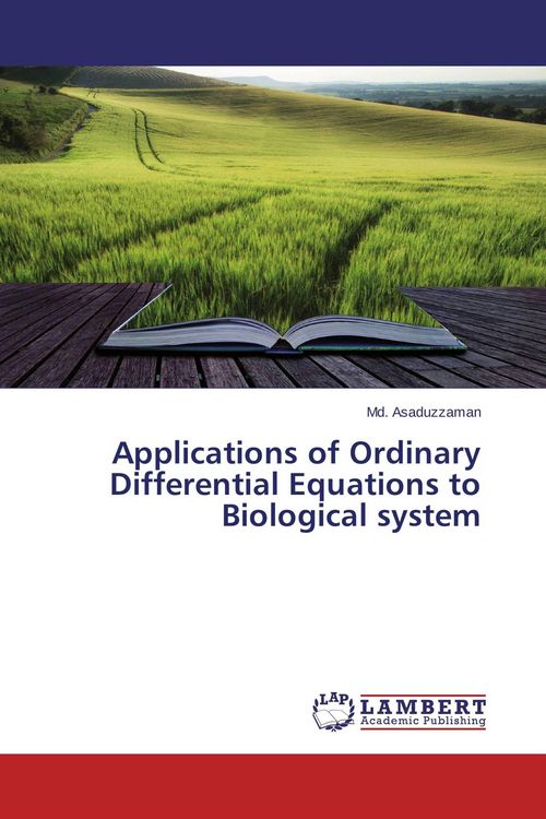 Produktbild: Applications of Ordinary Differential Equations to Biological system