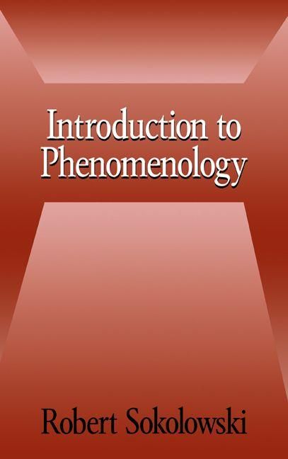 Produktbild: Introduction to Phenomenology