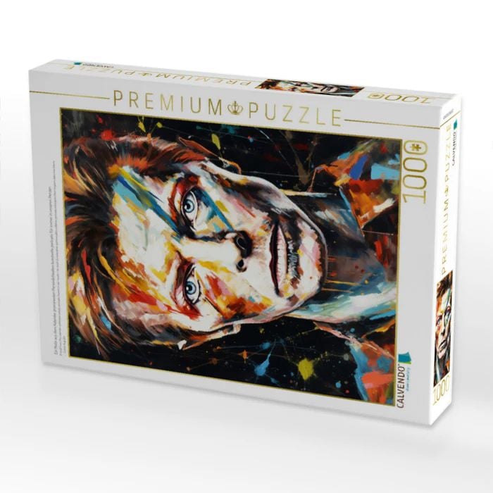 Produktbild: CALVENDO Puzzle Ein Motiv aus dem Kalender prominenten Pers&ouml;nlichkeiten kunstvolle portraits F&uuml;r immer in unseren Herzen | 1000 Teile Lege-Gr&ouml;&szlig;e 64x48cm Foto-Puzzle f&uuml;r gl&uuml;ckliche Stunden