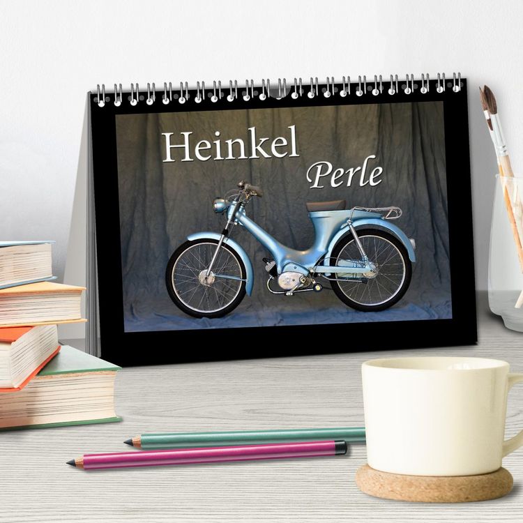 Produktbild: Heinkel Perle (Tischkalender 2026 DIN A5 quer), CALVENDO Monatskalender