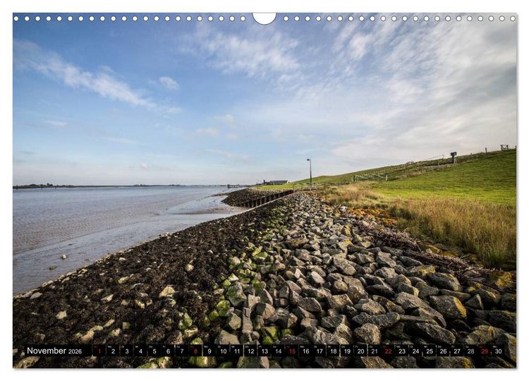 Produktbild: Sch&ouml;nes Ostfriesland (Wandkalender 2026 DIN A3 quer), CALVENDO Monatskalender