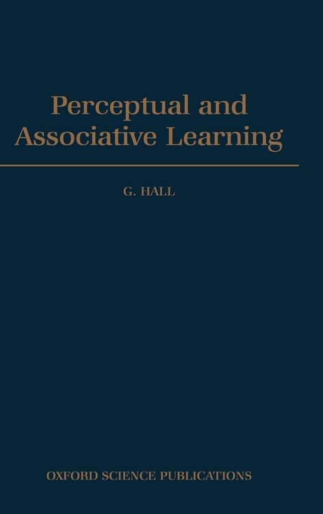 Produktbild: Perceptual and Associative Learning