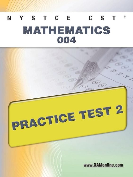 Produktbild: NYSTCE CST Mathematics 004 Practice Test 2
