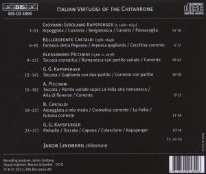 Produktbild: Italienische Chitarrone-Virtuosen