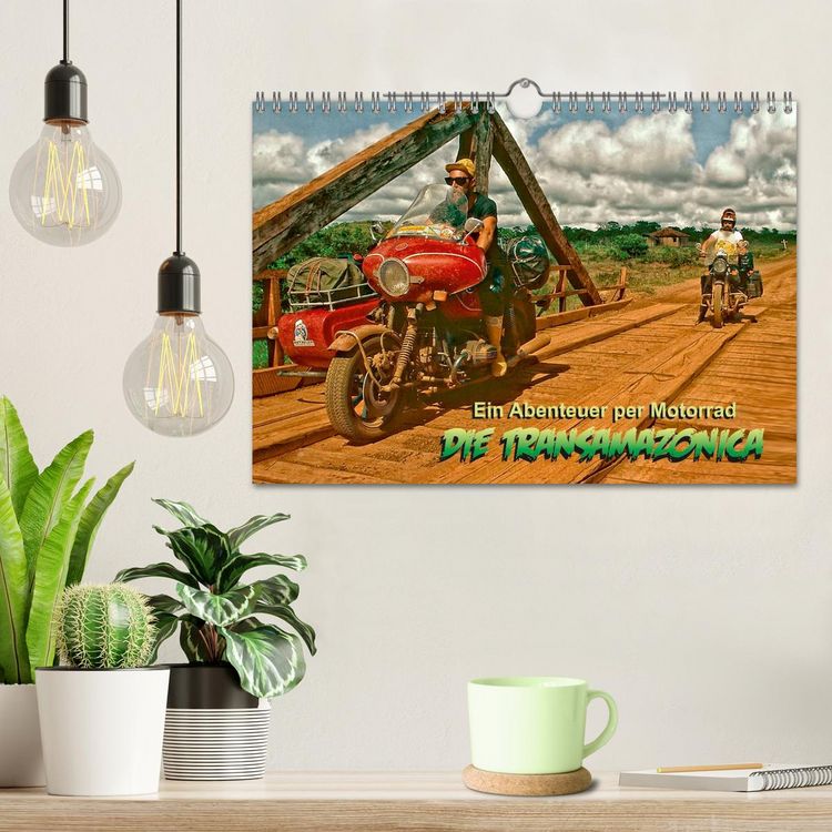 Produktbild: Ein Abenteuer per Motorrad - DIE TRANSAMAZONICA (Wandkalender 2026 DIN A4 quer), CALVENDO Monatskalender