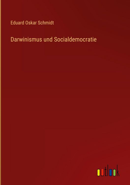 Produktbild: Darwinismus und Socialdemocratie