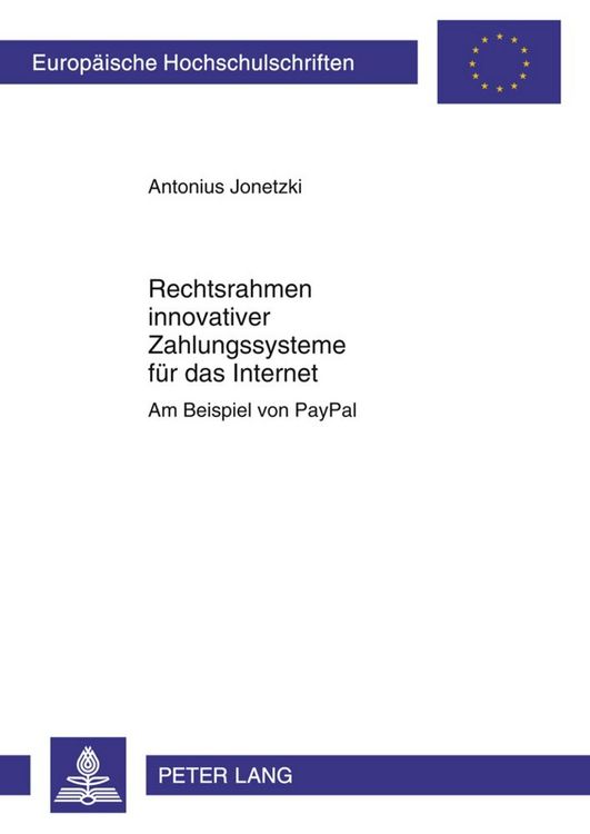 Produktbild: Rechtsrahmen innovativer Zahlungssysteme f&uuml;r das Internet