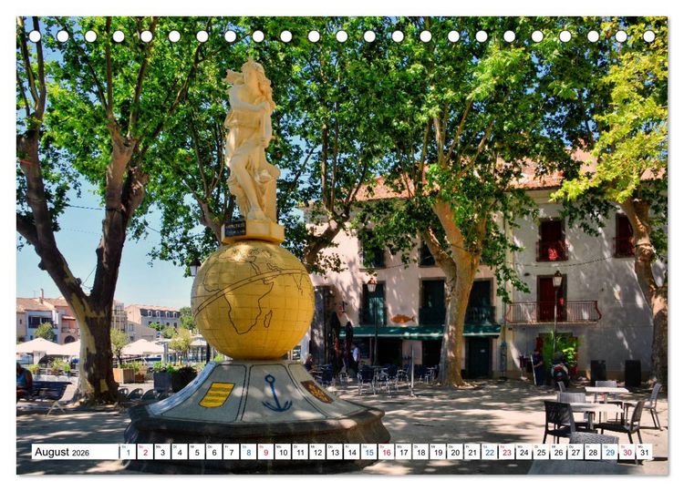 Produktbild: Agde - die schwarze Perle des Languedoc (Tischkalender 2026 DIN A5 quer), CALVENDO Monatskalender