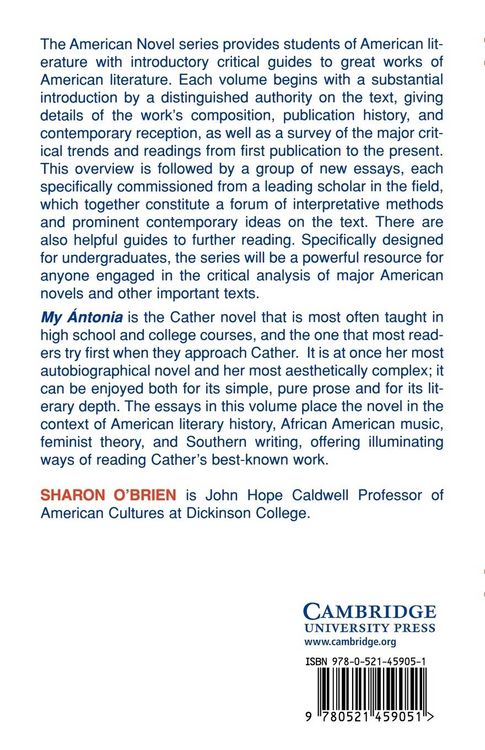 Produktbild: New Essays on My Antonia