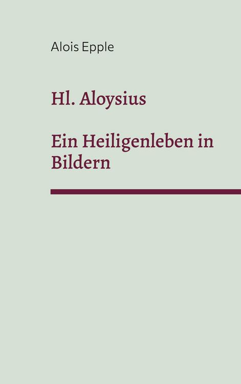 Produktbild: Hl. Aloysius