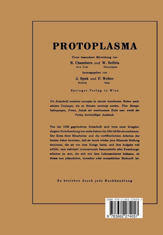 Produktbild: Die Submikroskopische Struktur des Cytoplasmas