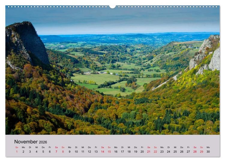 Produktbild: Wundervolles Frankreich (Wandkalender 2026 DIN A2 quer), CALVENDO Monatskalender