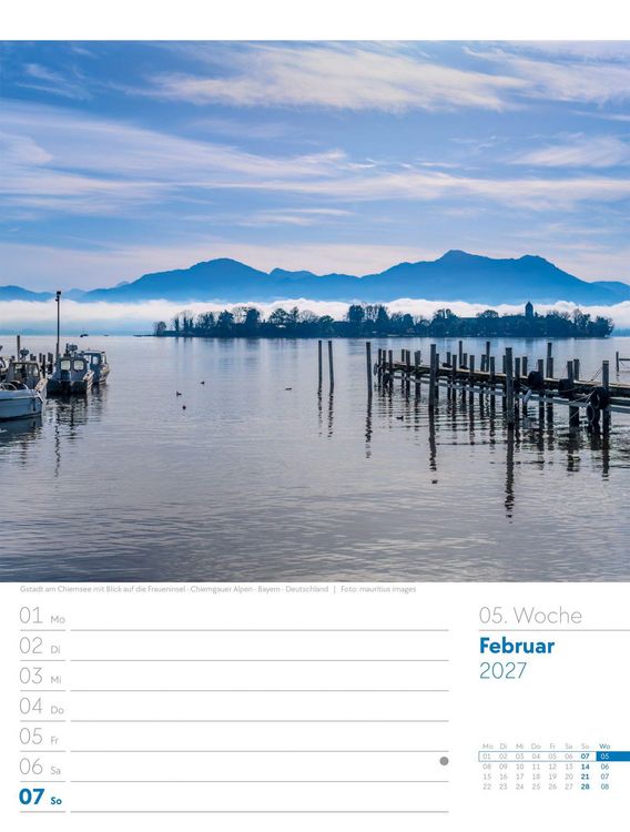Produktbild: Faszination Alpenwelt Wochenplaner Kalender 2027