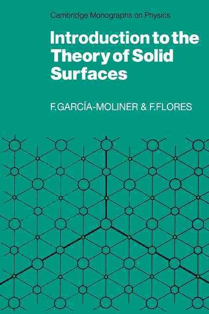 Produktbild: Introduction to the Theory of Solid Surfaces