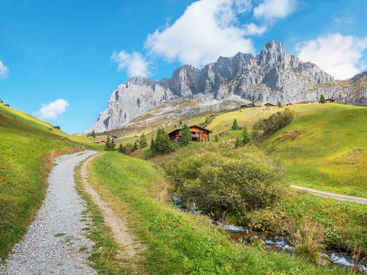 Produktbild: CALVENDO Puzzle Wanderweg nach Partnun im Pr&auml;ttigau | 1000 Teile Lege-Gr&ouml;&szlig;e 64x48cm Foto-Puzzle f&uuml;r gl&uuml;ckliche Stunden
